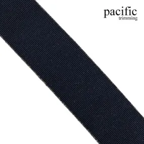 1 1/2 Inch, 2 Inch Metallic Grosgrain Elastic