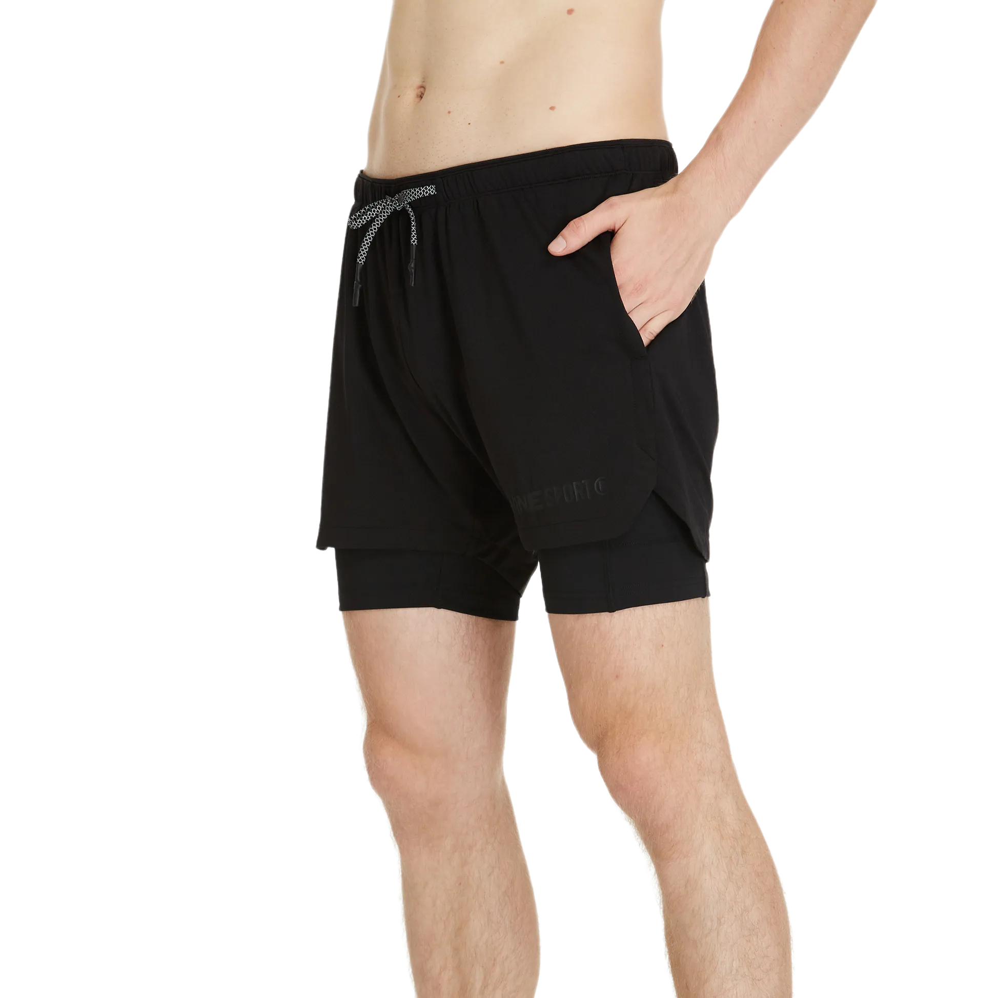 AirTrain Workout Short in Black