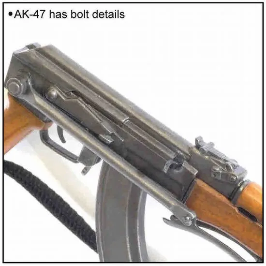 AK-47  M16 Model Kit - MINT IN BOX