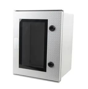 Allbro Allbrox 6 Enclosure with Clear PC Window - Grey