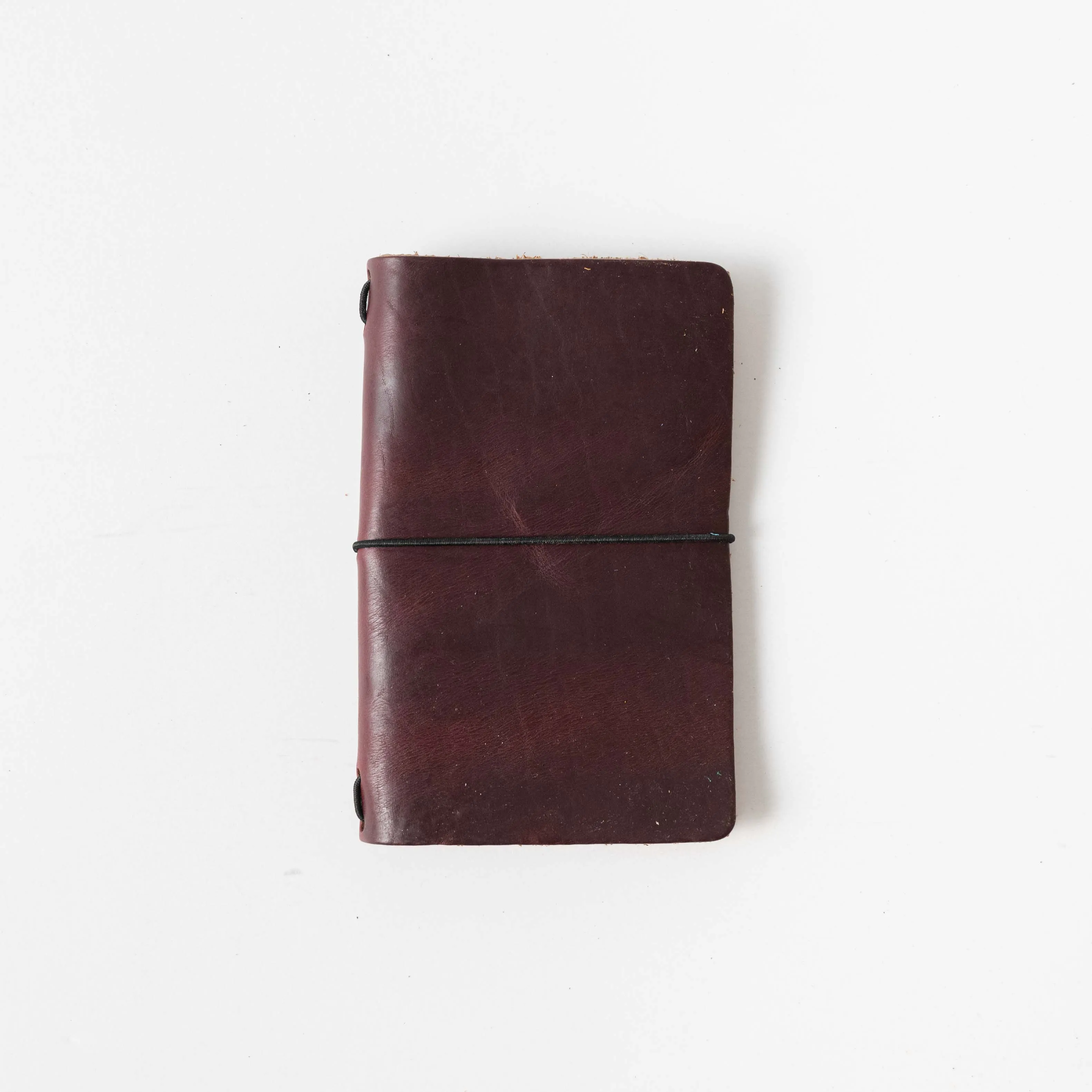 Burgundy Chromexcel Travel Notebook