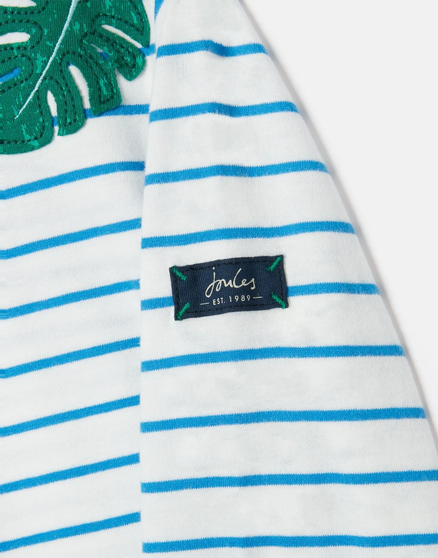 Chomp Long Sleeve Applique T-Shirt | Joules