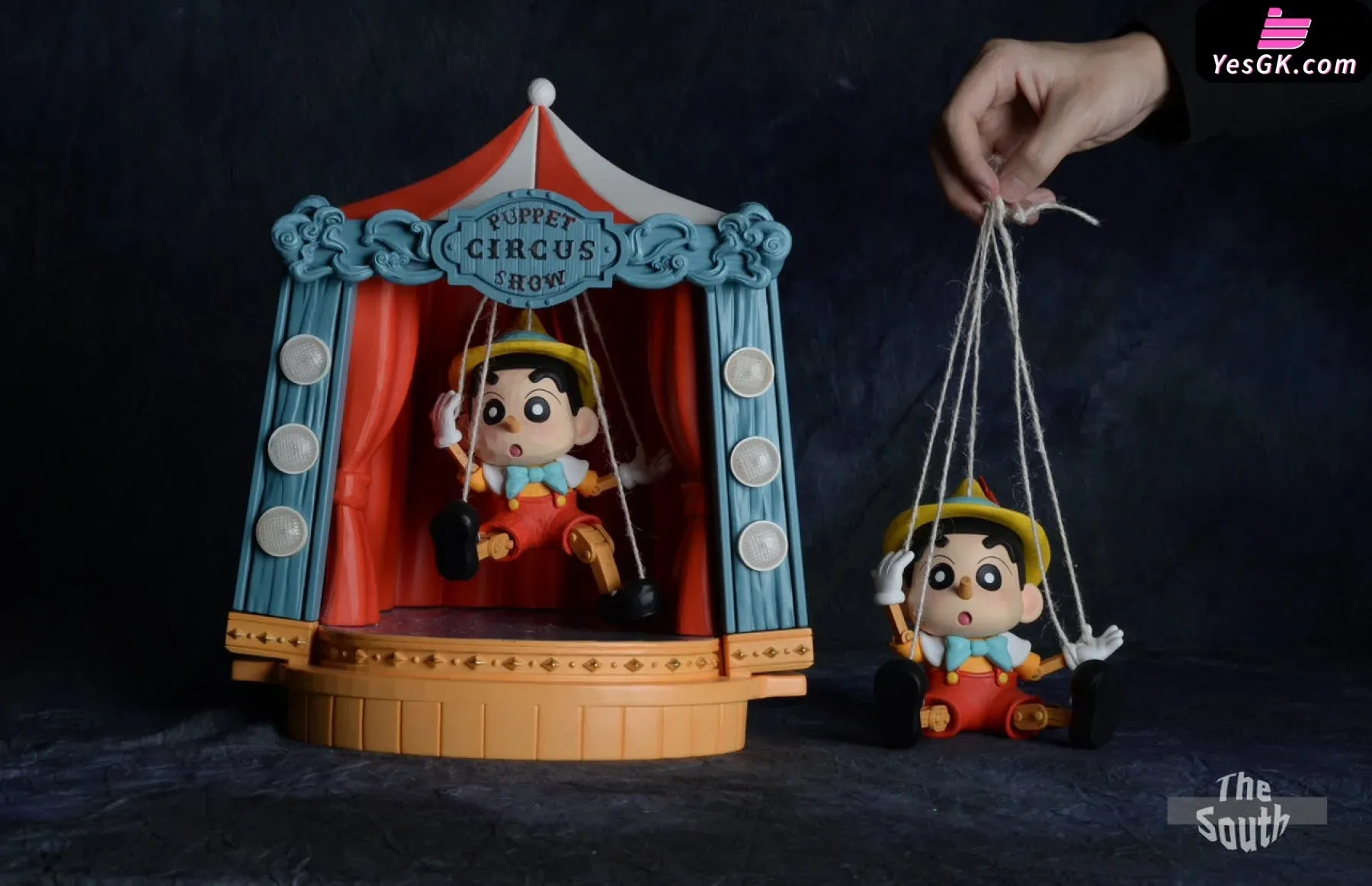 Crayon Shin-chan Marionette X Crayon Shin-chan Statue - The South Studio [In-Stock]