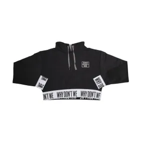 Crop Top Hoodie (Black)