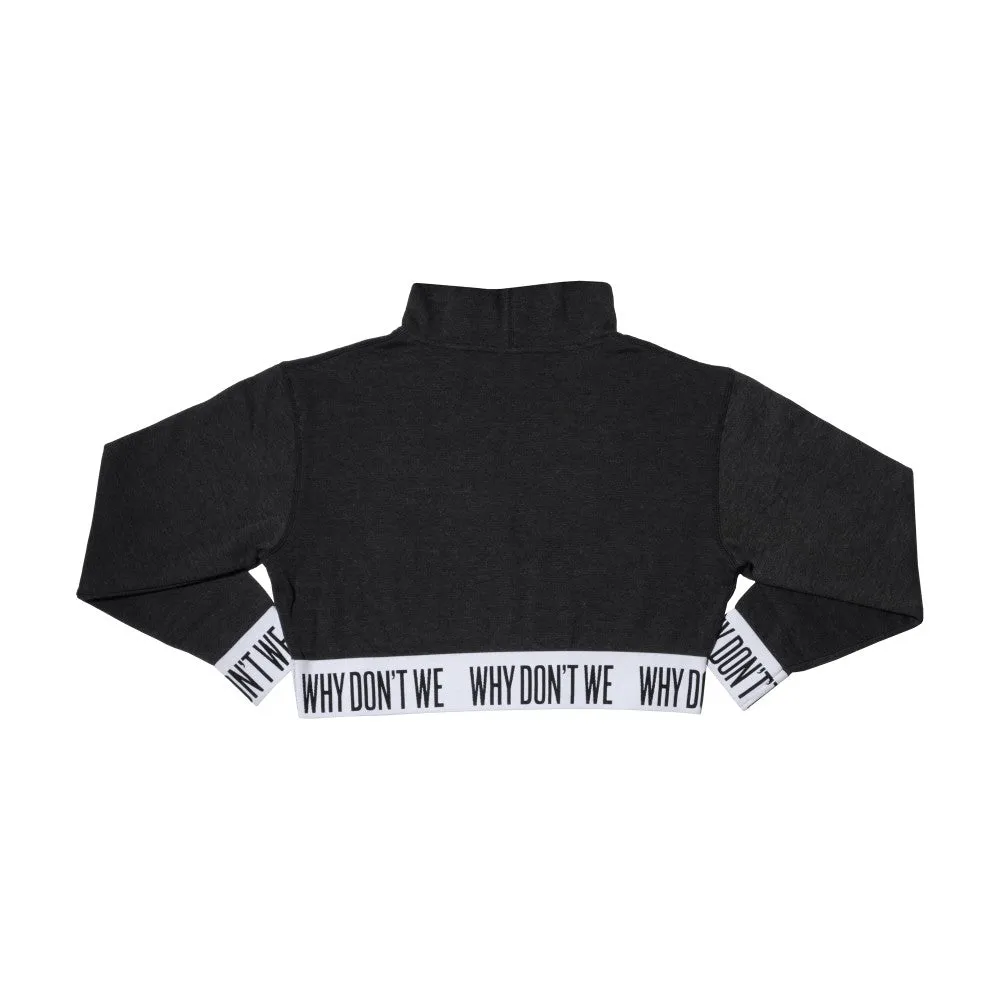 Crop Top Hoodie (Black)