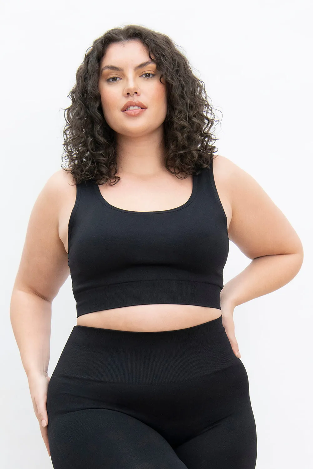 Curve Ultimate Seamless Bralette - Black