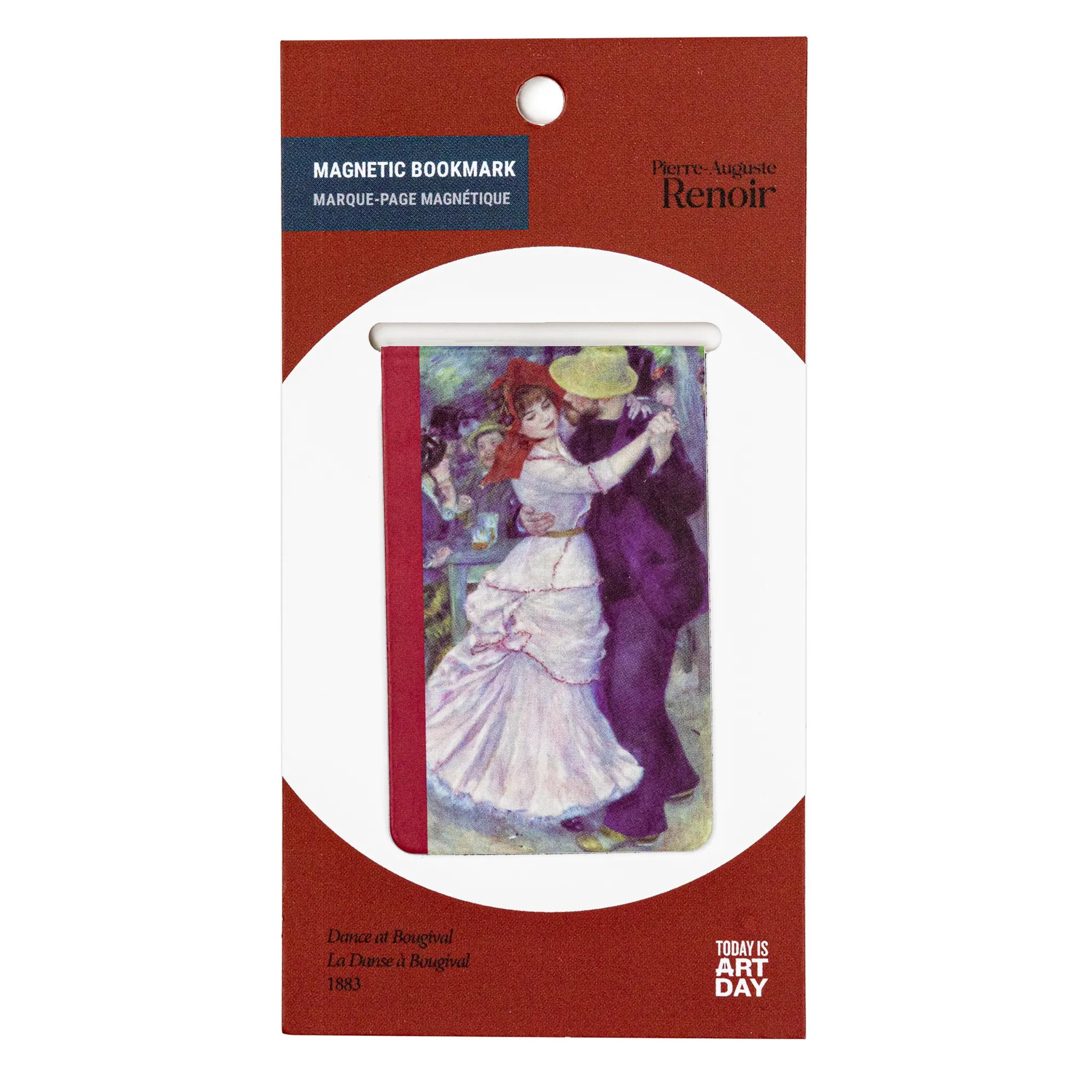 Dance at Bougival - Magnetic Bookmark