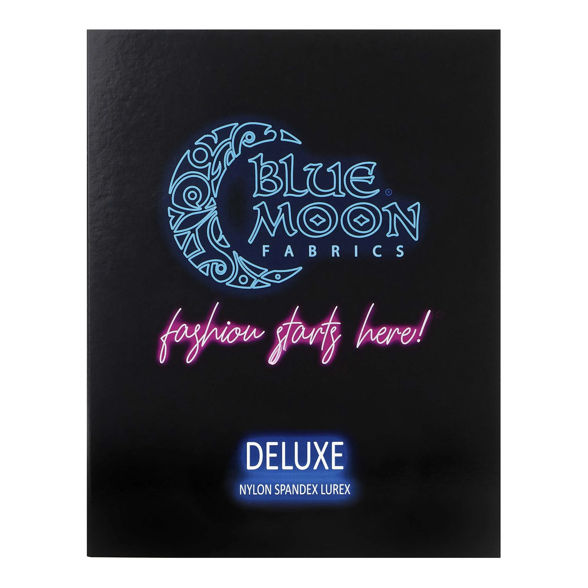 Deluxe Nylon Spandex Lurex Color Card | Blue Moon Fabrics