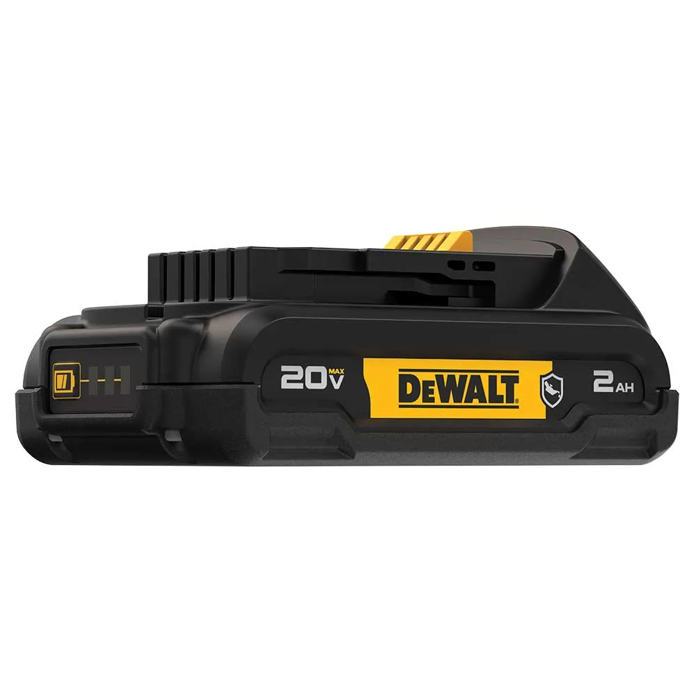 DeWALT DCB203G 20V MAX 2Ah Lightweight Lithium-Ion Durable Oil Resistant Battery