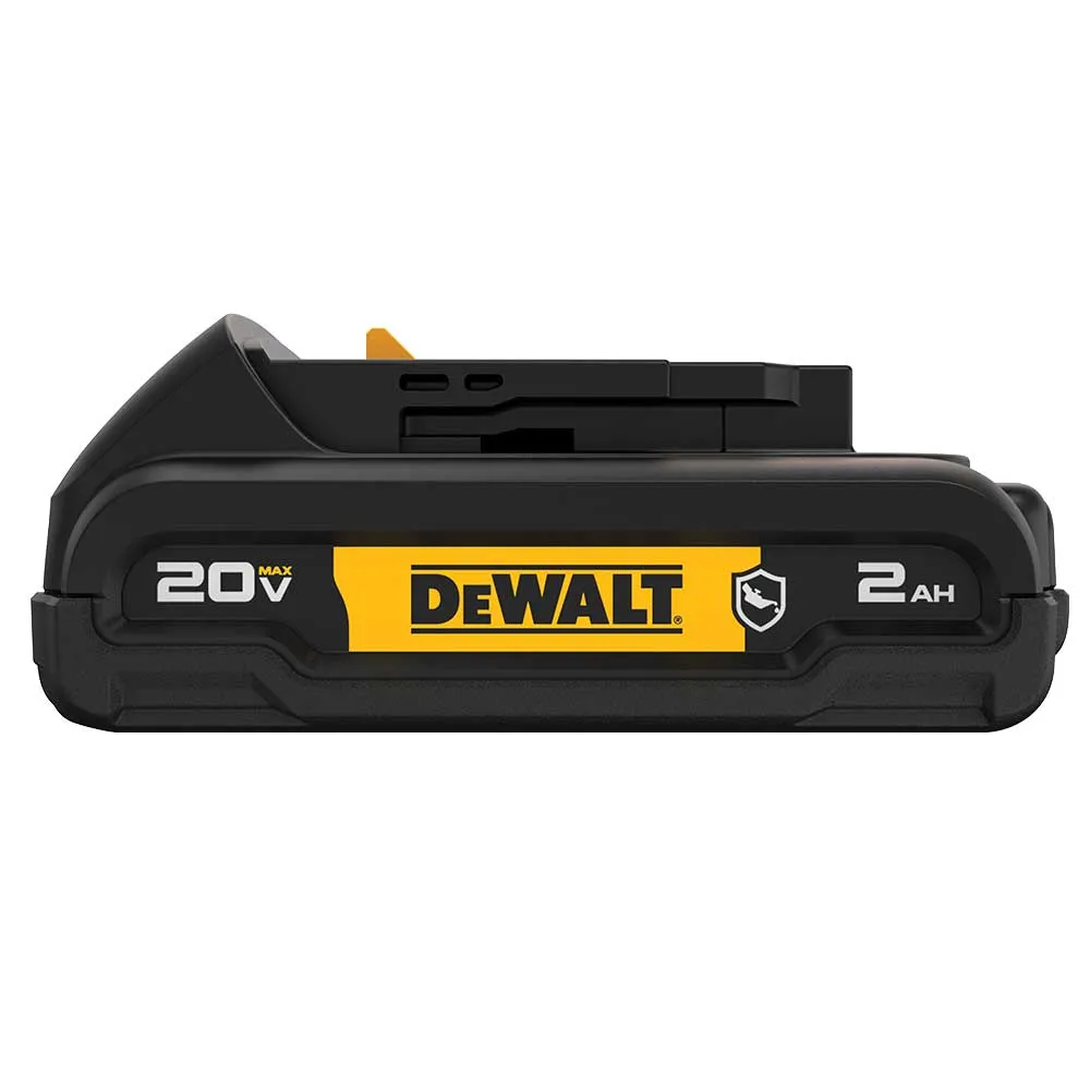 DeWALT DCB203G 20V MAX 2Ah Lightweight Lithium-Ion Durable Oil Resistant Battery