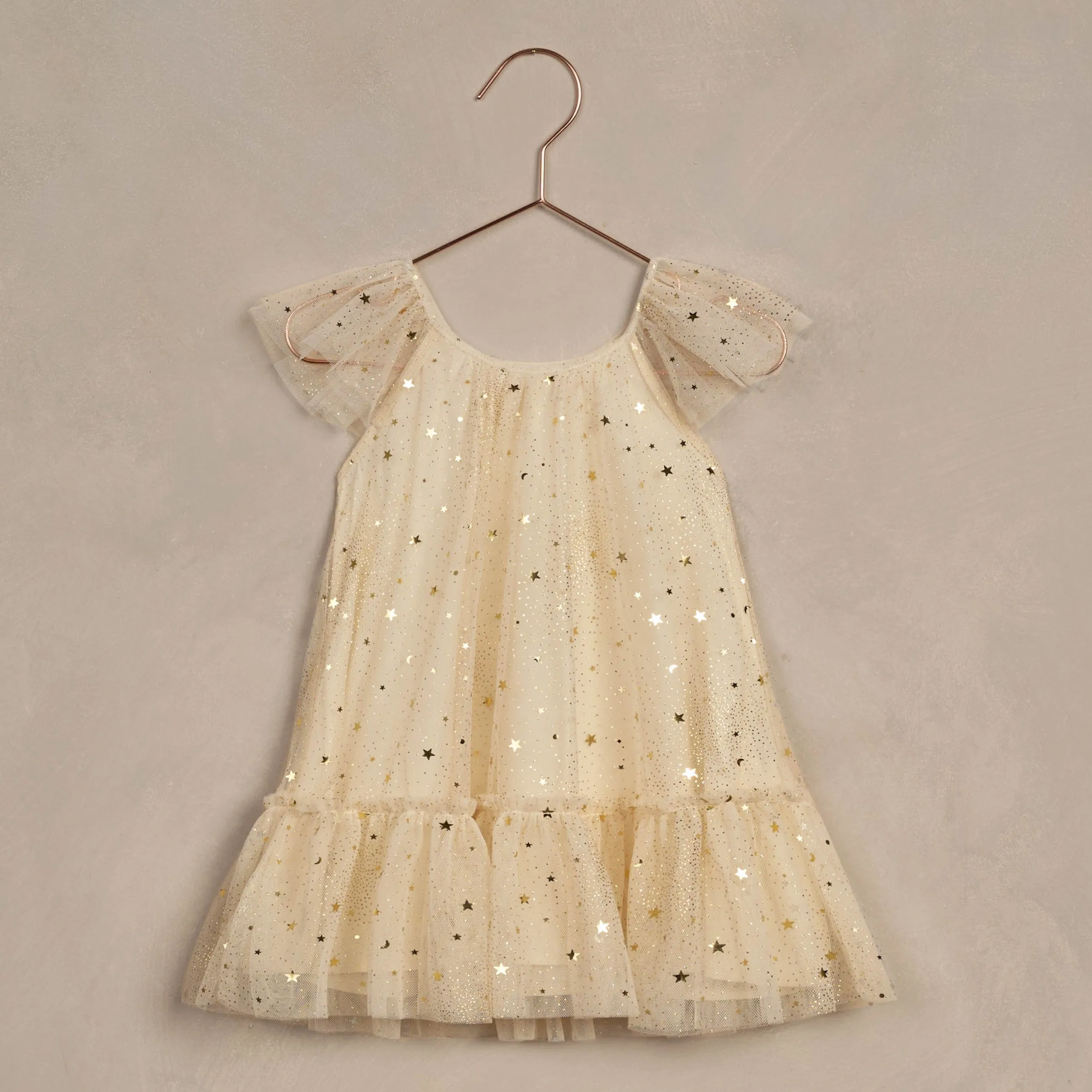 Edie Dress | Champagne Stars