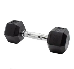 Fit4sale Rubber Hex Dumbbells