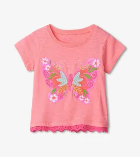 Floral Butterfly Baby Tee | Hatley