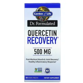 Garden Of Life, Dr. Formulated Quercetin Recovery, 500 MG, 30 Vegan Tablets