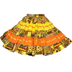 Golden Harvest Fall Skirt