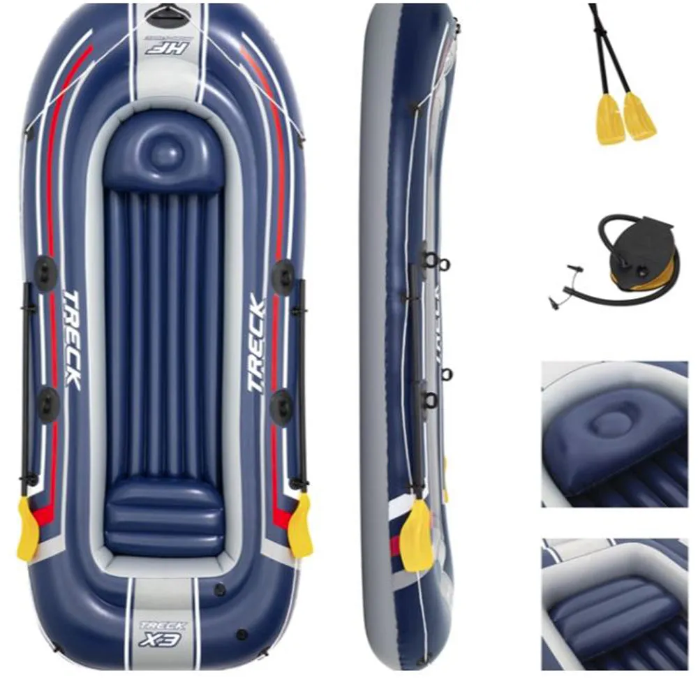 Inflatables and Rafts Bestway Treck X3, X2 Inflatable Raft Sets, 10ft, 8ft