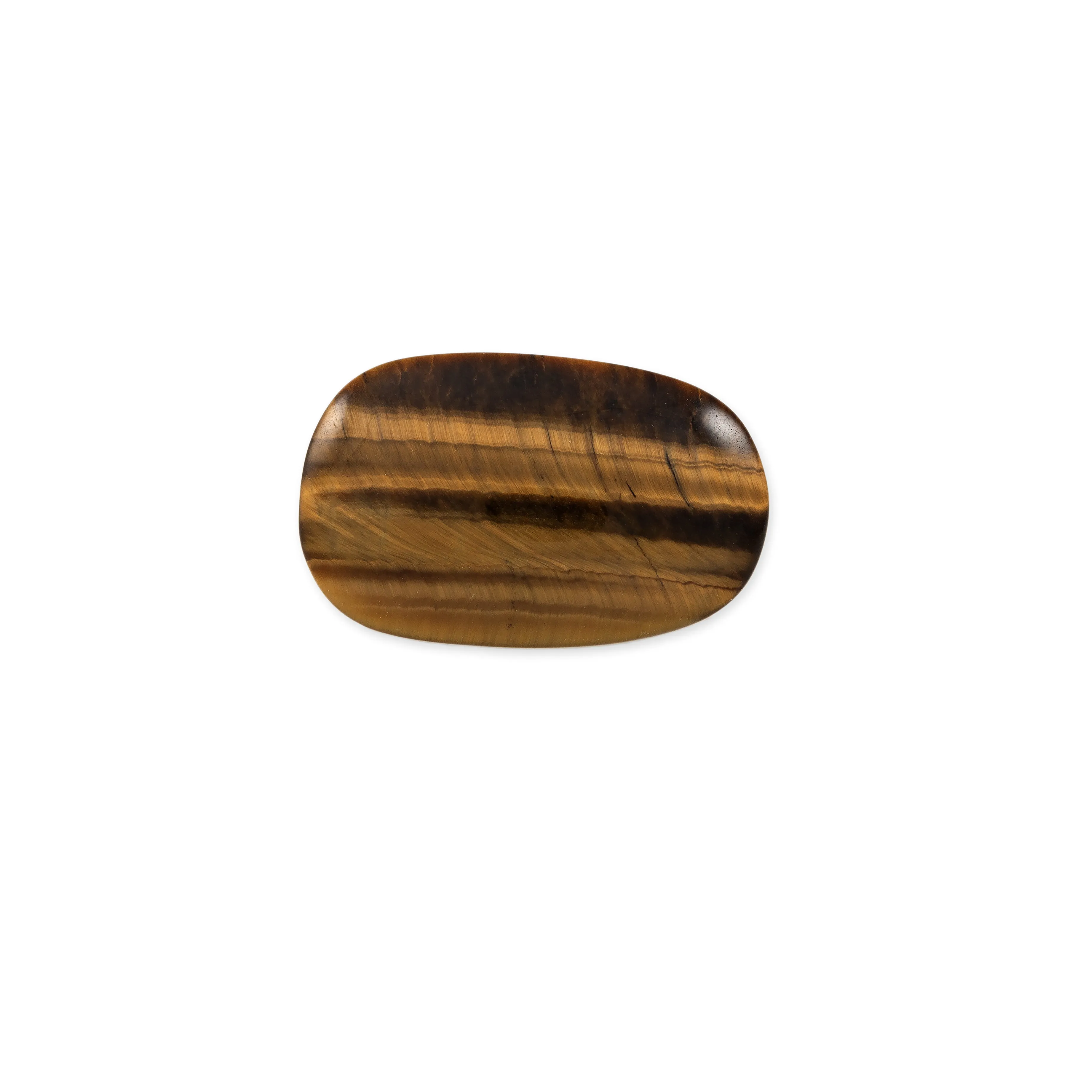 LARGE FREEFORM TIGER'S EYE RING