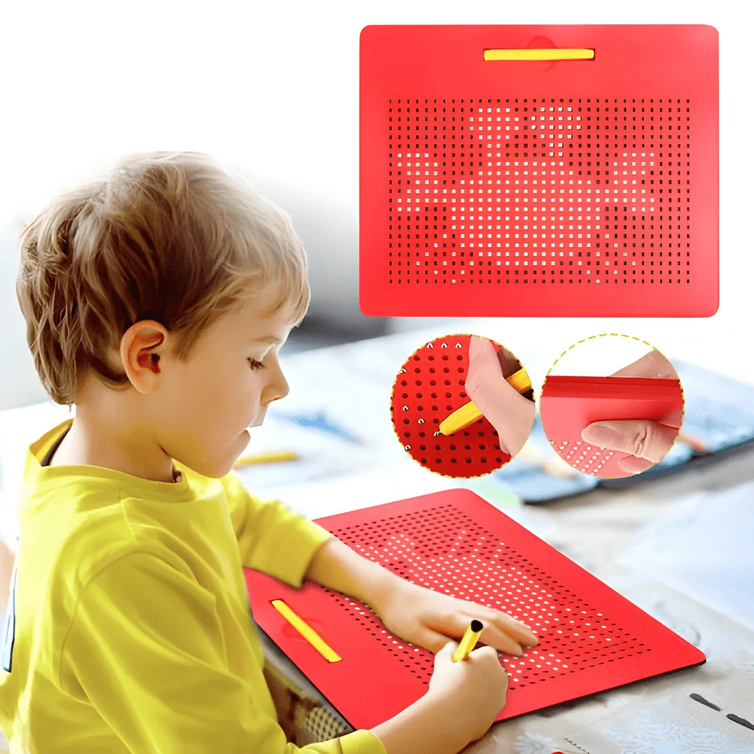 Magnetic Drawing Board | Learning Aid Pad for Kids-1