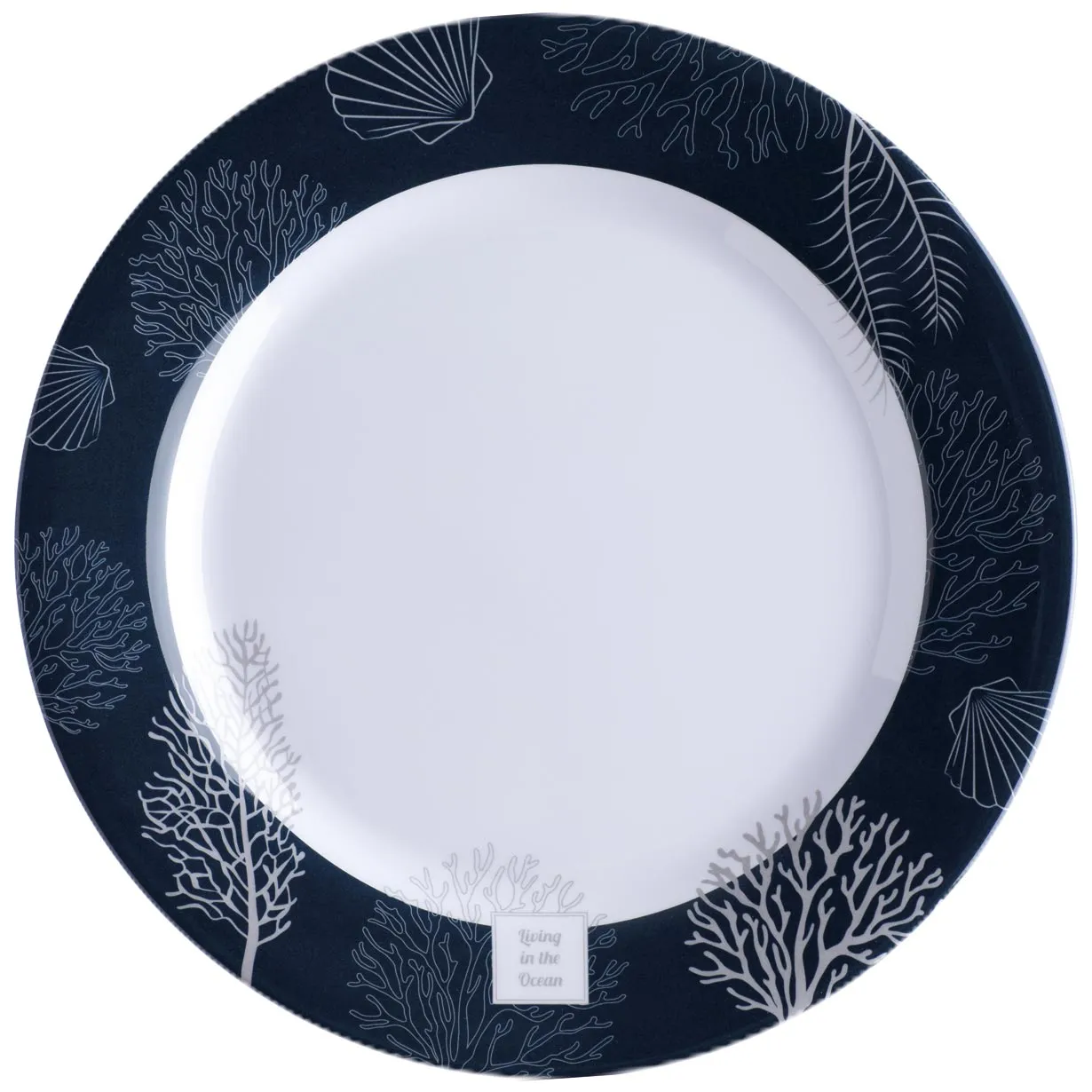 Marine Business MELAMINE DINNER PLATE, LIVING, 6 PCS