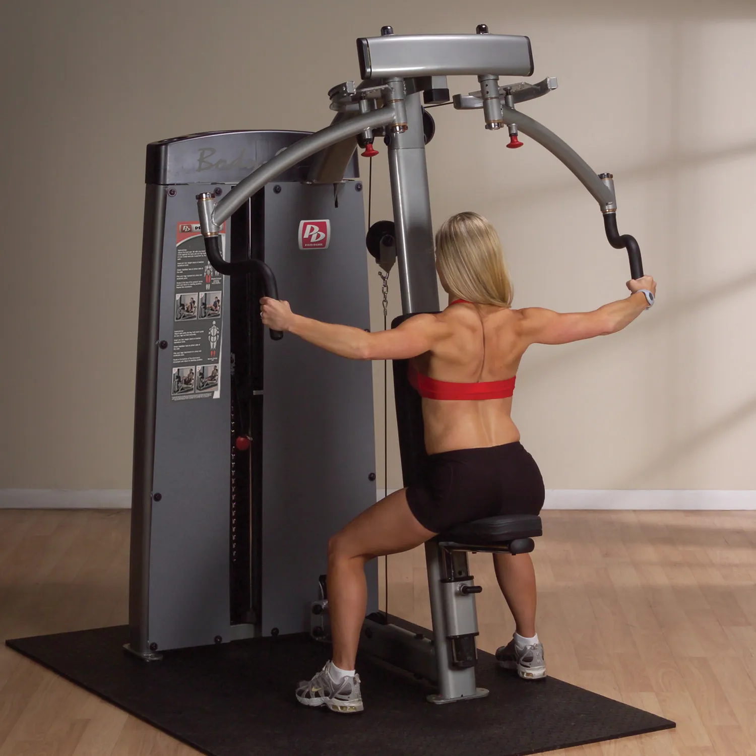 Pro Dual Freestanding Pec & Rear Delt Machine DPEC-SF