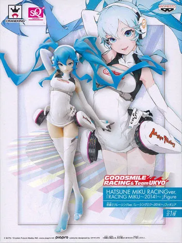 PVC Racing Miku 2014 Version Game Prize Figure Banpresto [SOLD OUT]