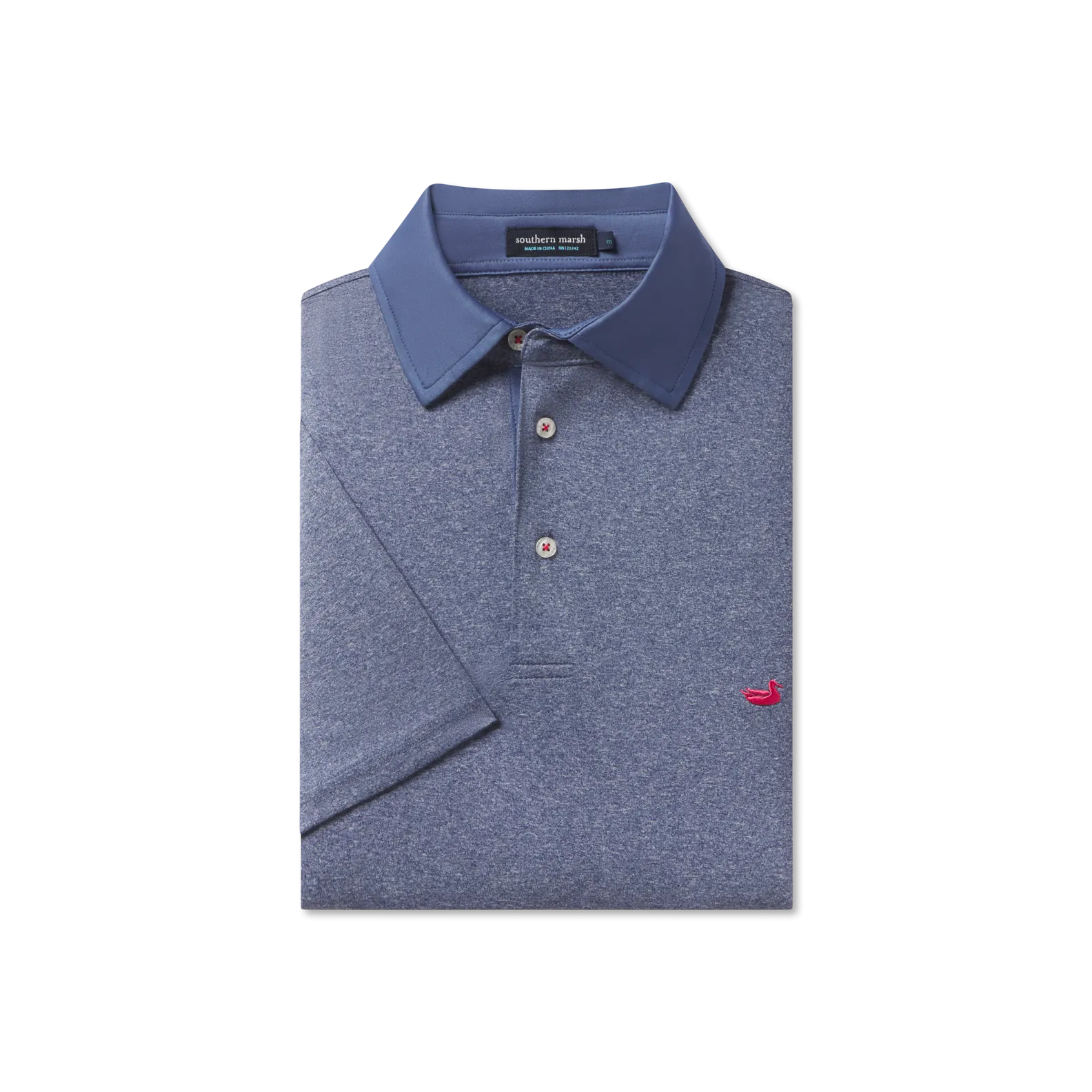 Rutledge Heather Performance Polo