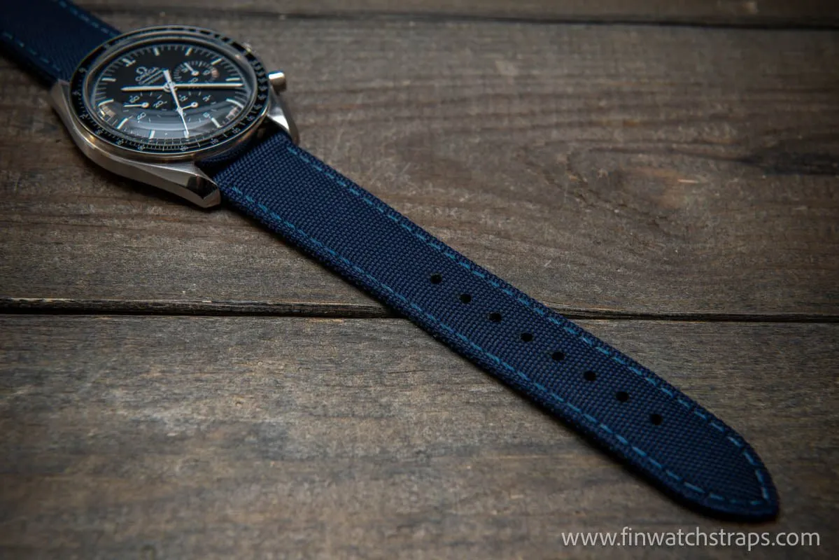 Sailcloth waterproof watch strap.