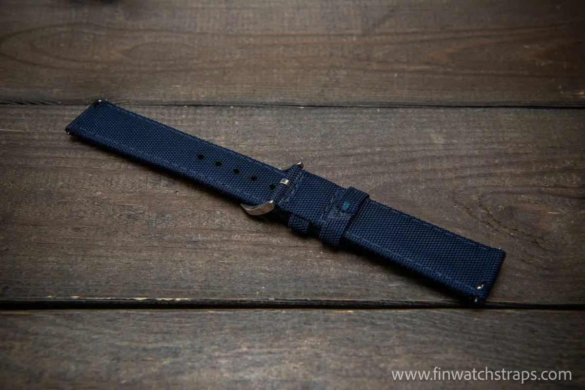 Sailcloth waterproof watch strap.