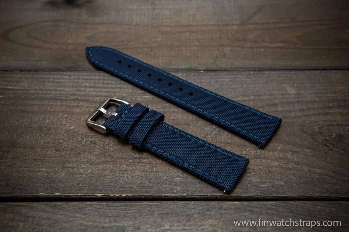 Sailcloth waterproof watch strap.