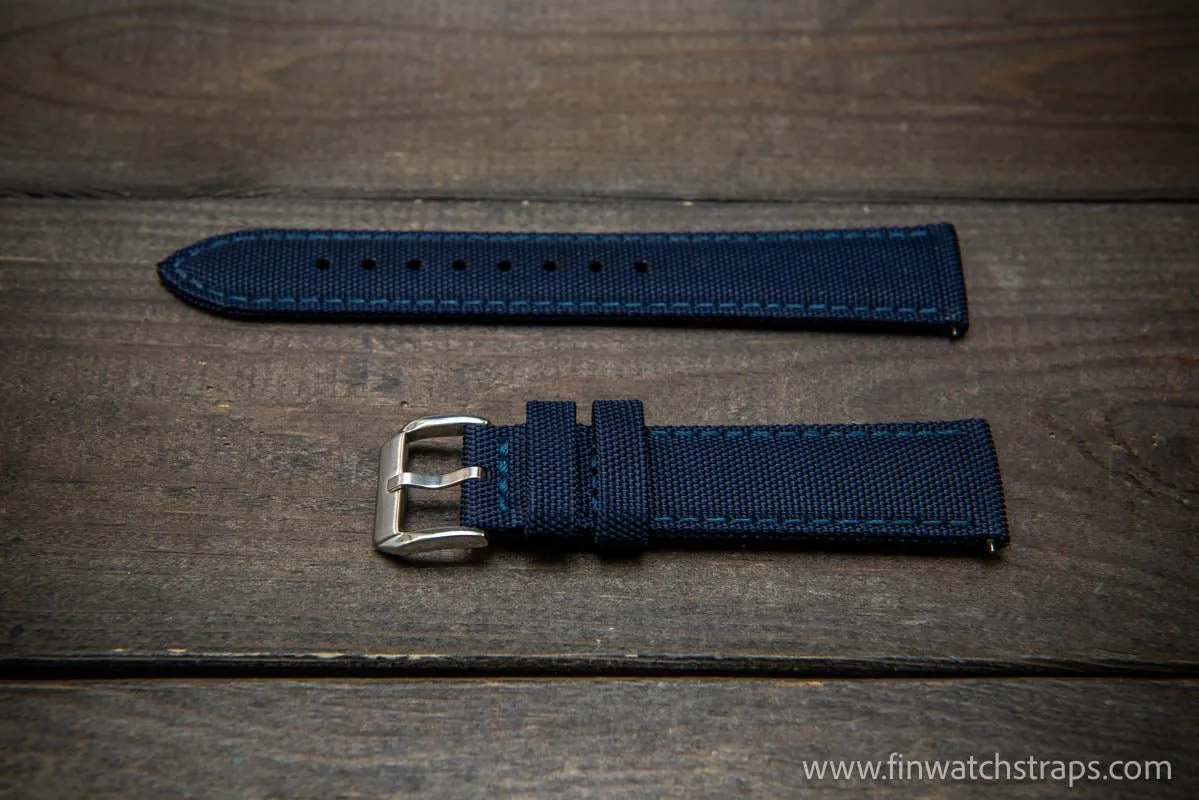 Sailcloth waterproof watch strap.