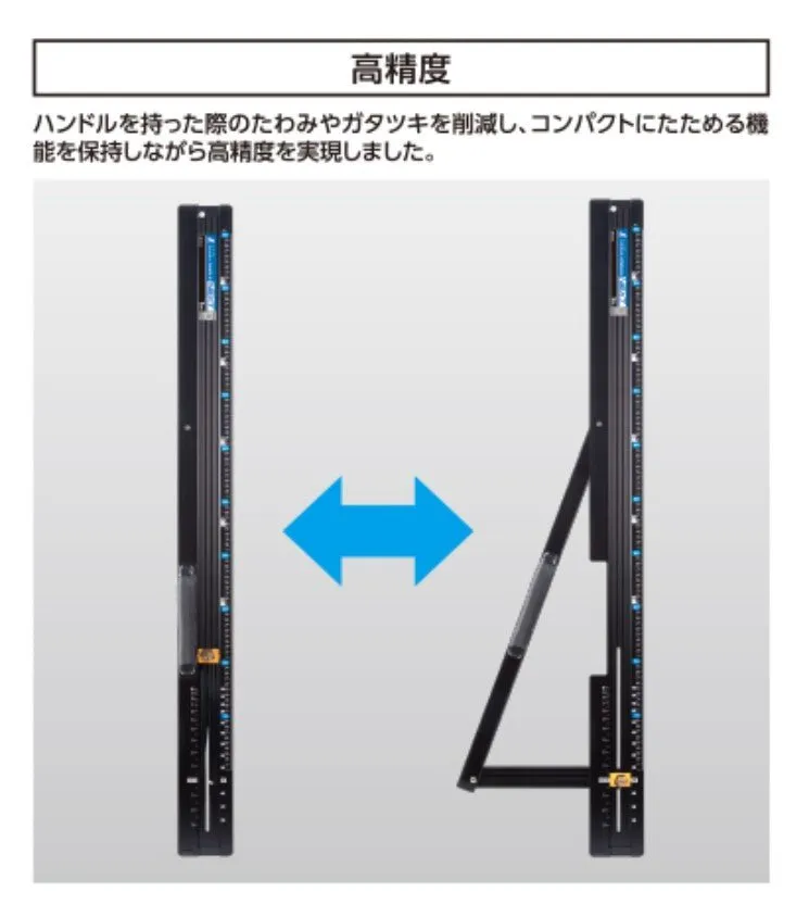 Shinwa 73123 Next Foldable Circular Saw Guide - 1 meter