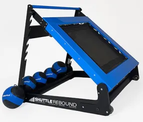 Shuttle Blue Rebound Set with 5 Blue Medicine Balls