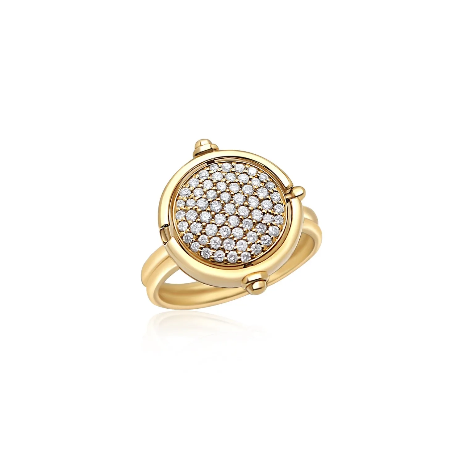 Small Disco Ball Diamond Ring