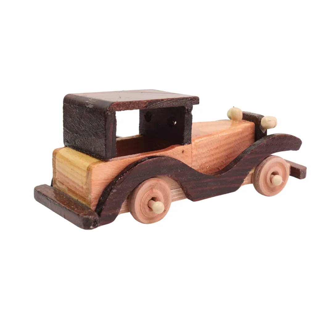 Small Wooden Car for Kids 1 Year (Random colours will be send)