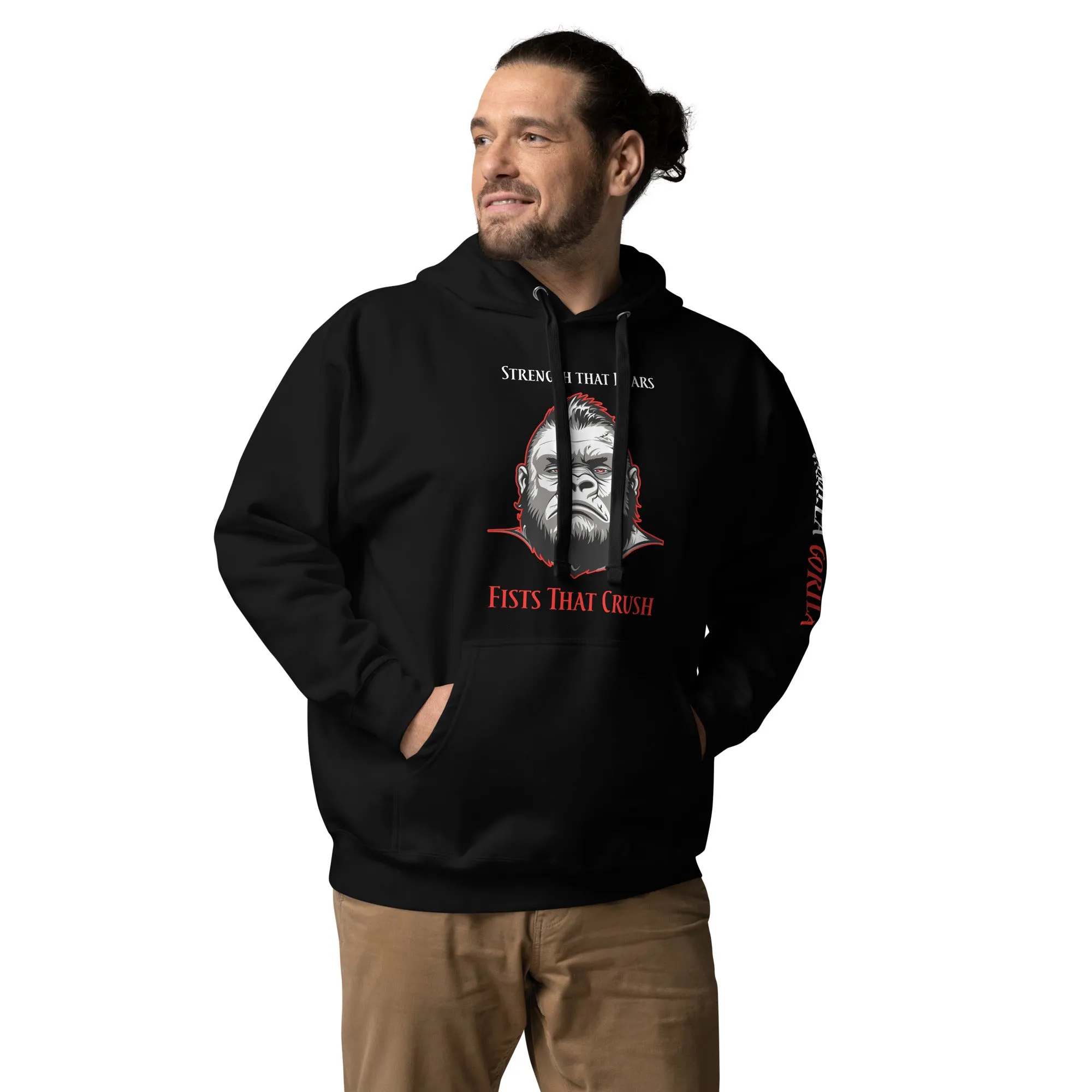 Vanilla Gorilla Strength that Roars Hoodie