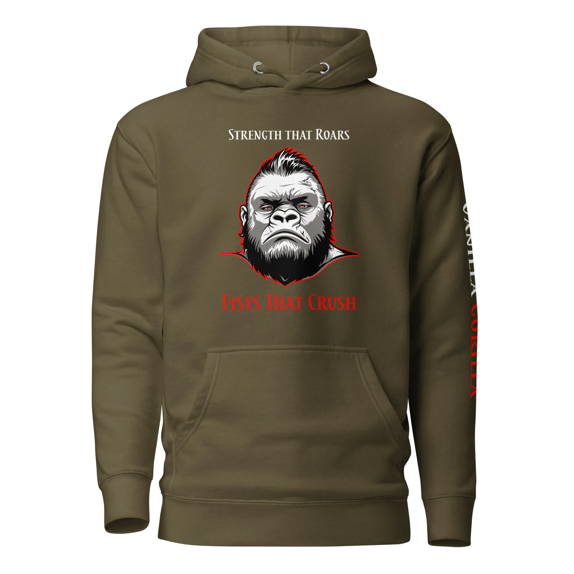 Vanilla Gorilla Strength that Roars Hoodie