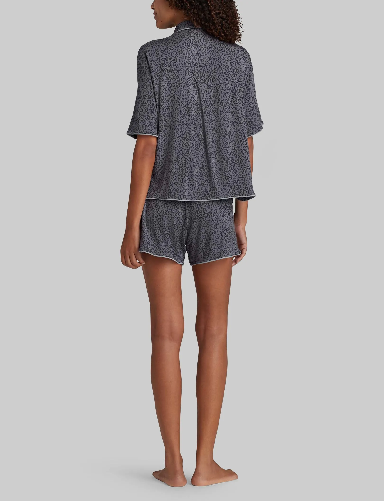 Women's Downtime Pullover Pajama Top & Short Set