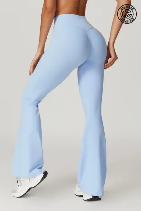 Zoe Flare Leggings - Ice Blue